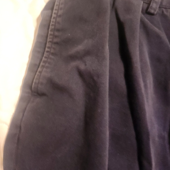 Polo By Ralph Lauren Men's Deep Black Flat Front Shorts - Picture 2 of 7